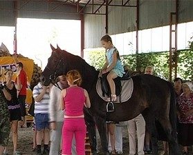Дітей на Прикарпатті лікуватимуть коні
