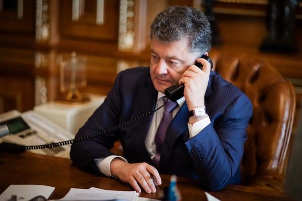 П.Порошенко подякував США за введення санкцій через анексію Криму