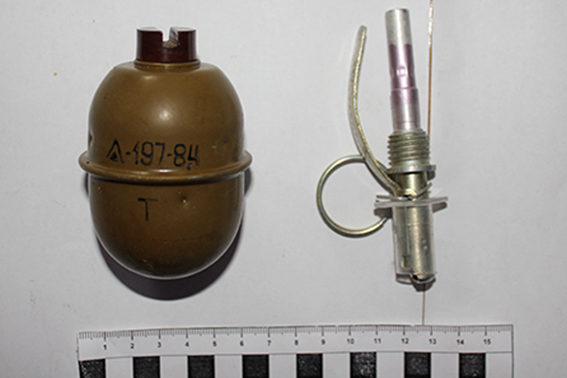 В костелі на Прикарпатті виявили гранату часів Другої світової війни