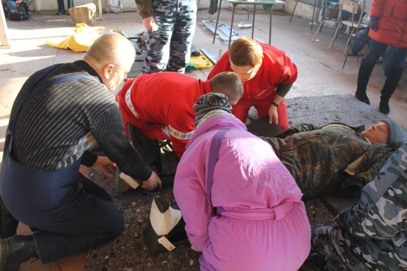 Медики-добровольці “Гіппократа” розпочали навчання з надання допомоги бійцям АТО (ФОТО)