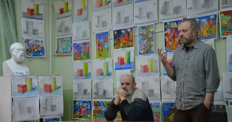 Тарас Прохасько завітав до Івано-Франківської державної дитячої художньої школи