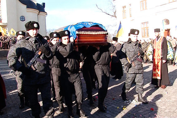 У Коломиї попрощалися з загиблим бійцем Національної гвардії України – колишнім працівником міліції