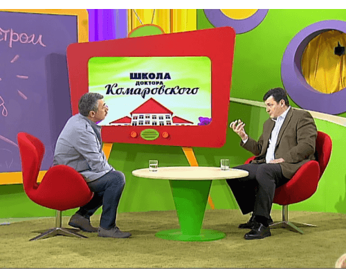 Лікар Комаровський розмовляє з міністром охорони здоров’я України Сандро Квіташвілі (відео)