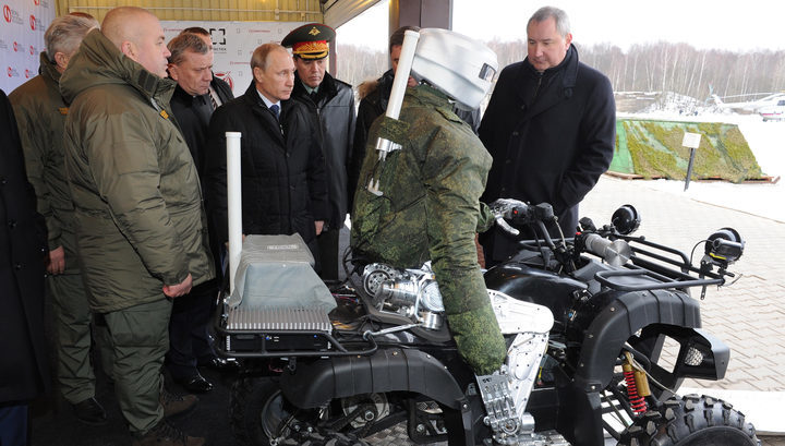 Путін планує відправляти на Донбас бойових роботів?