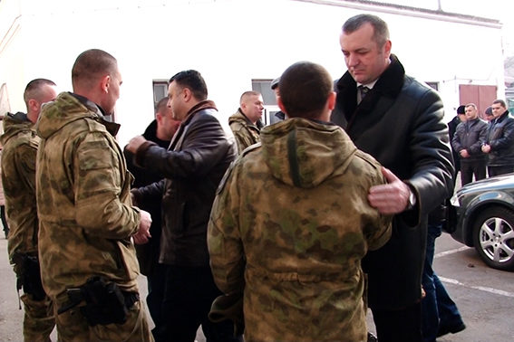 Бійці івано-франківського “Сокола” знову вирушили на ротацію на Донбас (ФОТО)