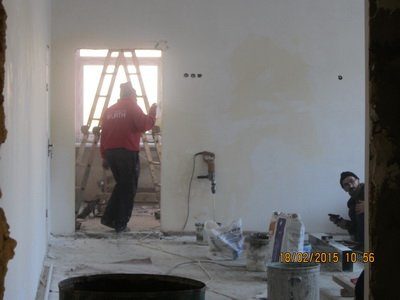 Тривають ремонтні роботи у дитячому садку Ромашка на Вовчинецькій (ФОТО)