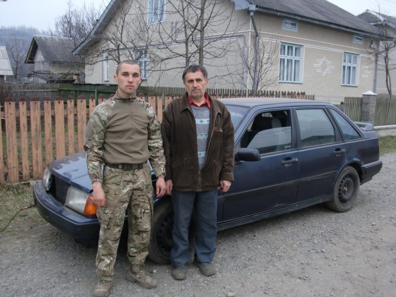 Мешканець Прикарпаття віддав свій VOLVO для потреб 128-ї бригади. Це вчинок гідний поваги – волонтери
