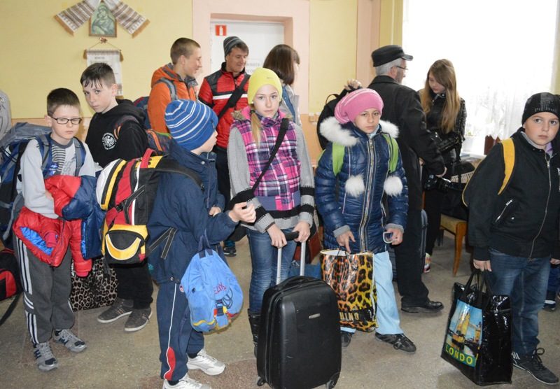 До Івано-Франківська приїхали діти з Херсонщини