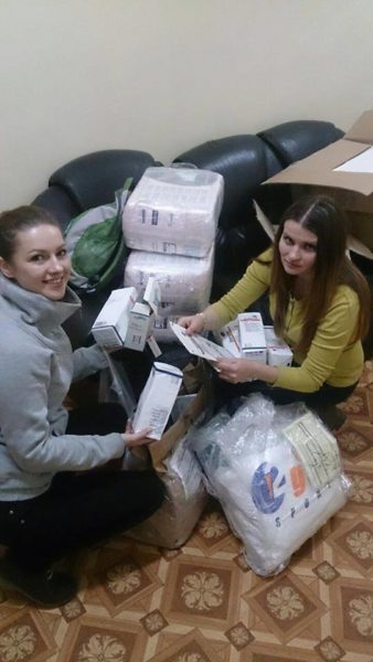 Прикарпатці вкотре передали допомогу столичному військовому шпиталю (ФОТО)