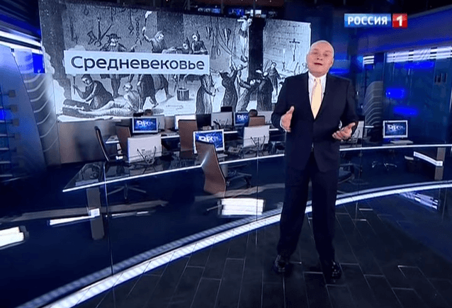 Середньовічні тортури на Донбасі: кремлівський Гебельс-Кисельов переказав нові жахи про Україну