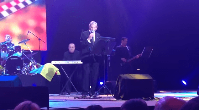 На концерті в Києві Кікабідзе заспівав “Червону руту” грузинською