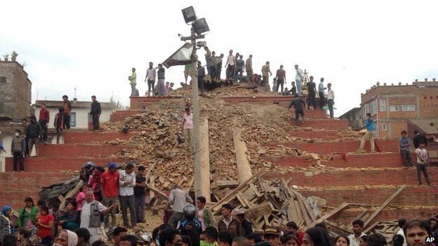Мандрівник з Івано-Франківська став очевидцем руйнівного землетрусу в Непалі