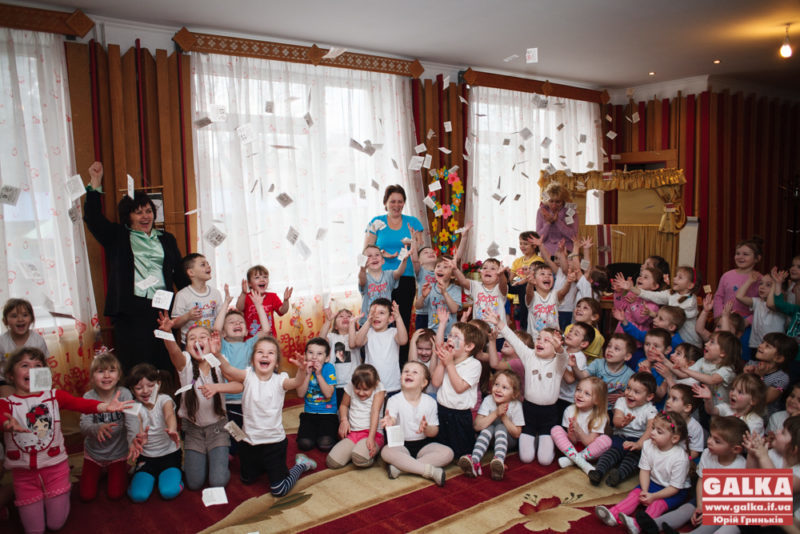 Богатир Назар Павлів провів веселу руханку для дошкільнят (ФОТО)