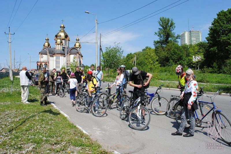 Велосипедисти проїхали «Дорогою пам’яті» (ФОТО)