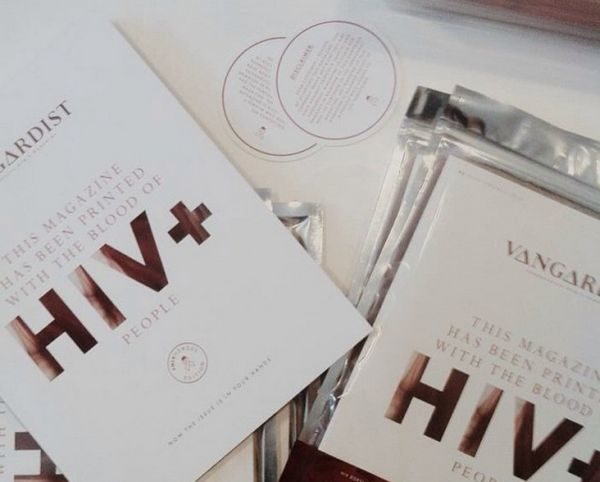 Австрійський журнал для друку спеціального випуску використав кров ВІЛ-інфікованих