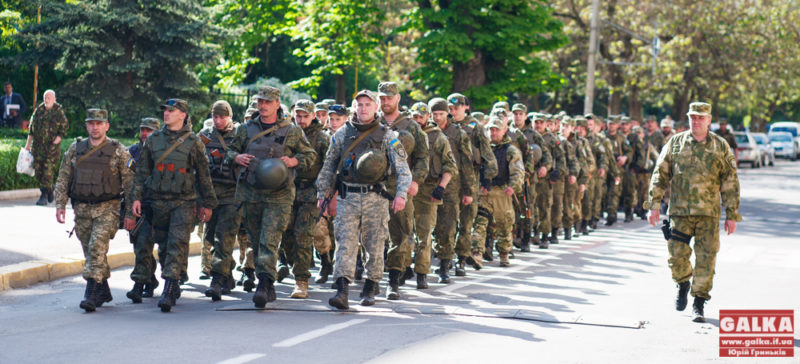 95 прикарпатських міліціонерів повернулися з зони АТО (ФОТО)