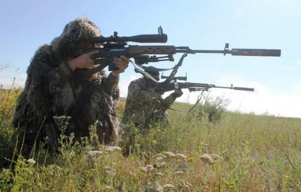 Міноборони показало фото навчань снайперів десантних військ (ФОТО)