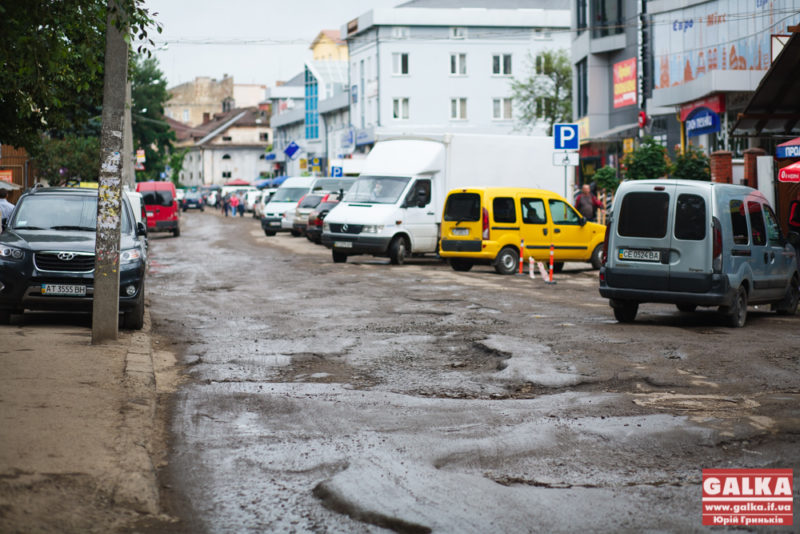 Названо десяток найгірших вулиць Франківська