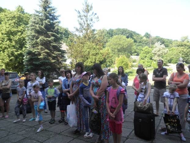 У Галицькому районі 26 дітей вояків АТО поїхали у літній табір