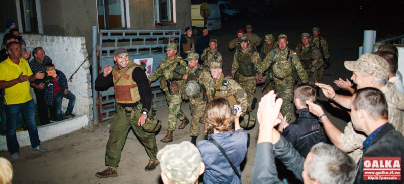 Бійці четвертого батальйону Національної Гвардії прибули на ротацію до Івано-Франківська (ФОТО)