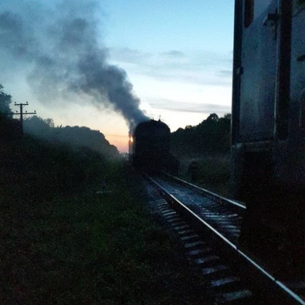 Через пожежу поїзд Київ-Івано-Франківськ запізнився на три години