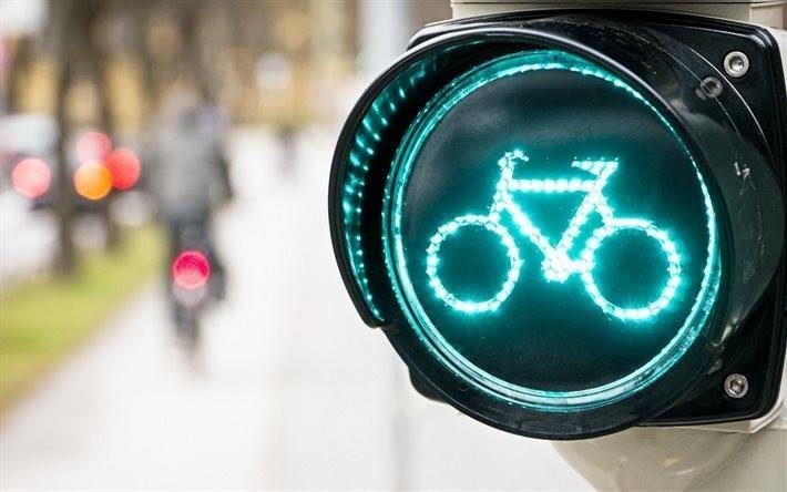 У Франківську планують встановити світлофори для велосипедистів
