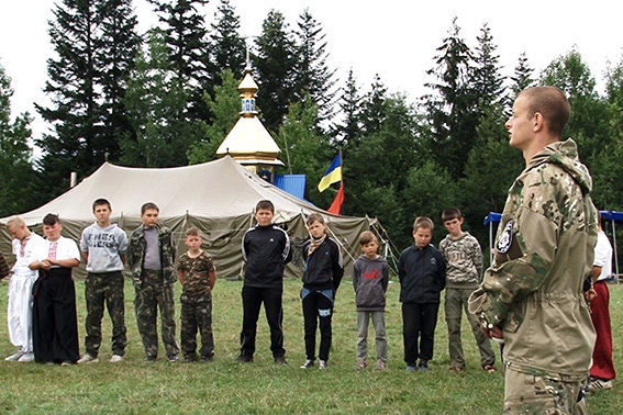 Табір на Богородчанщині відвідали прикарпатські правоохоронці (ФОТО)