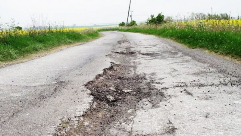 Рейтинг районних центрів Івано-Франківської області з найгіршими дорогами