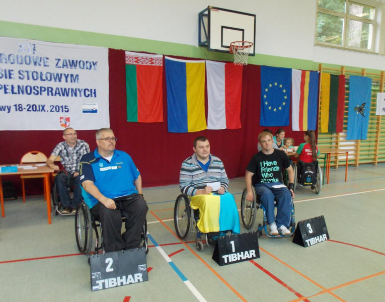 У Франківську пройде турнір з настільного тенісу серед людей з інвалідністю