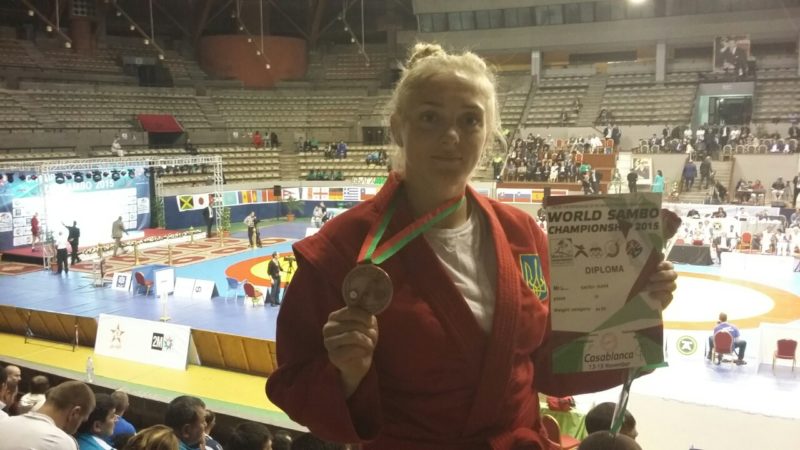 Дівчина з Прикарпаття здобула “срібло” чемпіонату світу з спортивного та бойового самбо