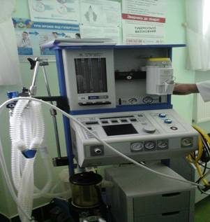 Одна із лікарень Прикарпаття отримала наркозно-дихальний апарат, який коштує більше одного мільйона гривень