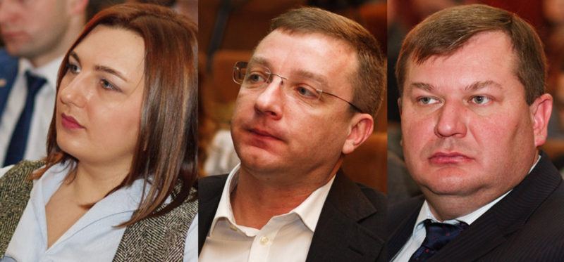Гладій, Галабала, Палійчук – заступники голови облради та очільник бюджетної комісії