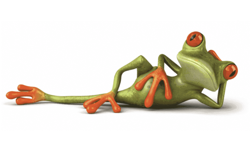 Смішне відео дня – жаба, яка грає гру на телефоні (ВІДЕО)