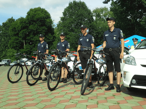 Франківські патрульні пересядуть на велосипеди