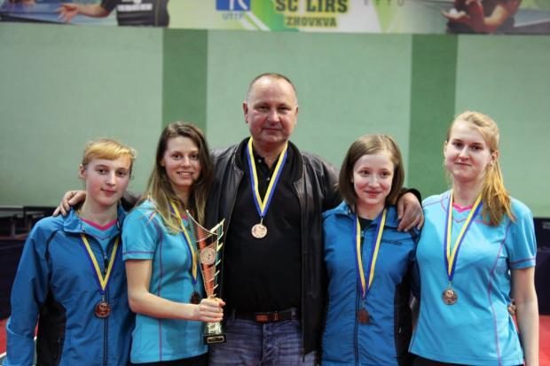 Рогатинки вибороли “бронзу” чемпіонату України з настільного тенісу