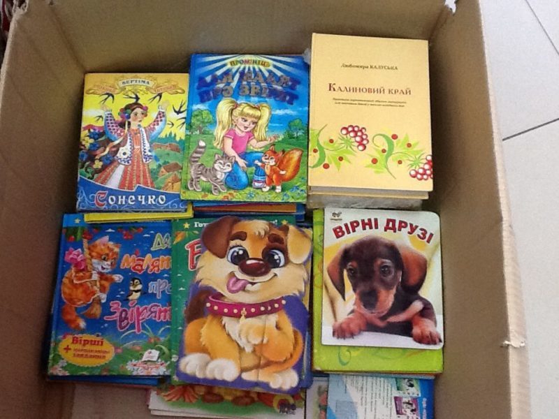 Дітям Сходу волонтери передали вишиванки та книжки (ФОТО)