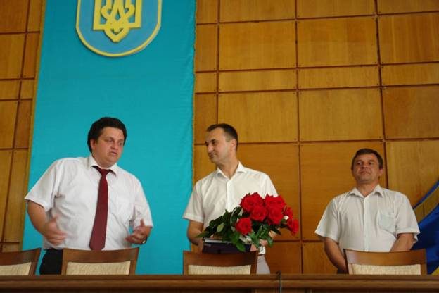 Голова Галицької райдержадміністрації, якого звільнив президент України, попрощався з колективом (ФОТО)