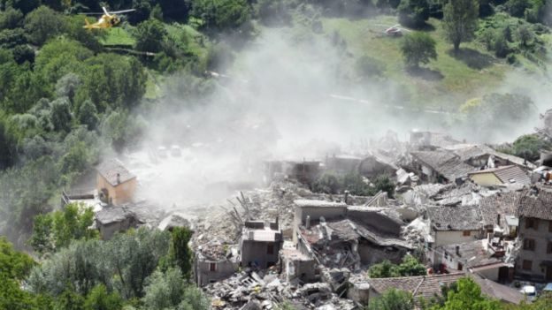Італію знову сколихнули землетруси (ВІДЕО)
