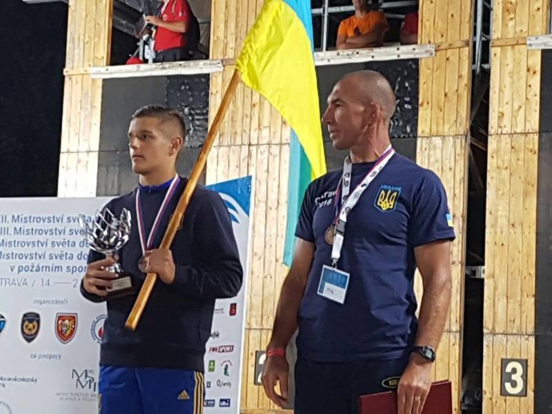 Юний пожежник з Франківська зайняв призове місце на Чемпіонаті світу