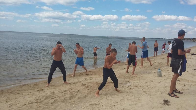 На березі моря тренувалися 35 найкращих боксерів Прикарпаття