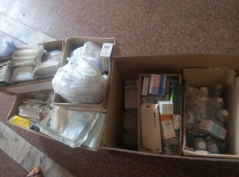 Прикарпатці передали медикаменти польовому госпіталю на Донеччині