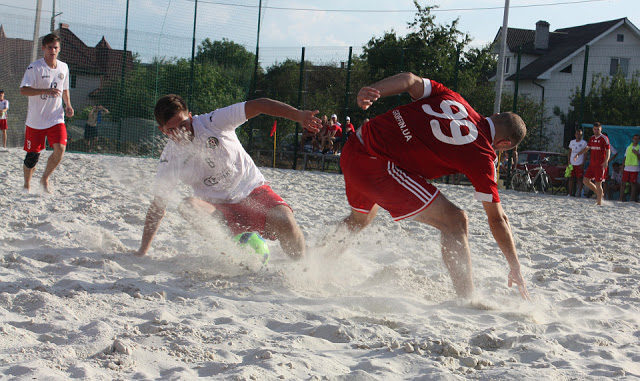 Збірна України з пляжного футболу зіграє у Франківську показовий матч