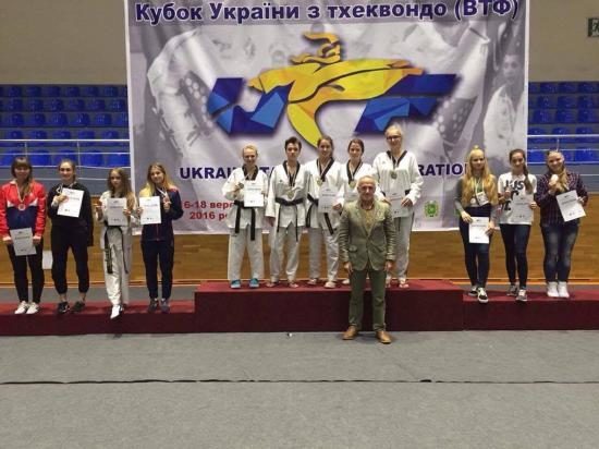 На чемпіонаті України франківські тхеквондистки посіли призове місце (ФОТО)