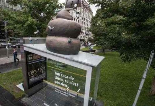 У Канаді встановили пам’ятник у вигляді собачих екскрементів (ФОТОФАКТ)