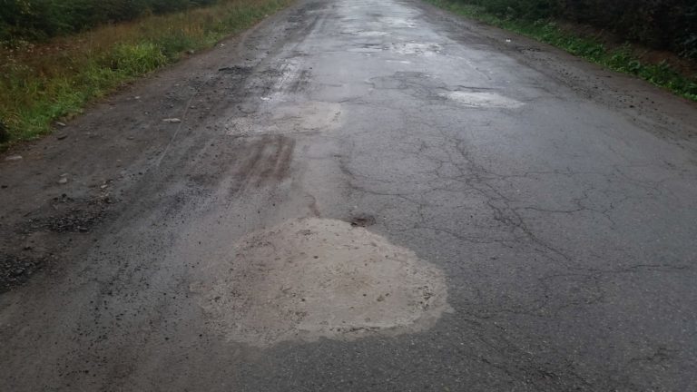 На Коломийщині жителі самі відремонтували дорогу (ФОТО)