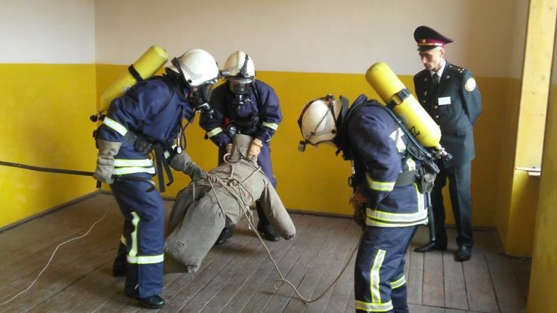 У Франківську визначали найкращих пожежників області (ФОТО)