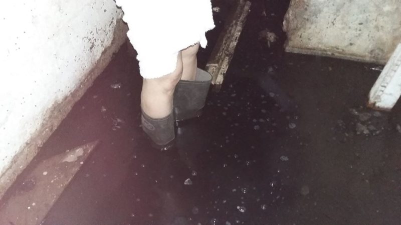 Підвал франківського будинку затопило фекаліями (ФОТО)