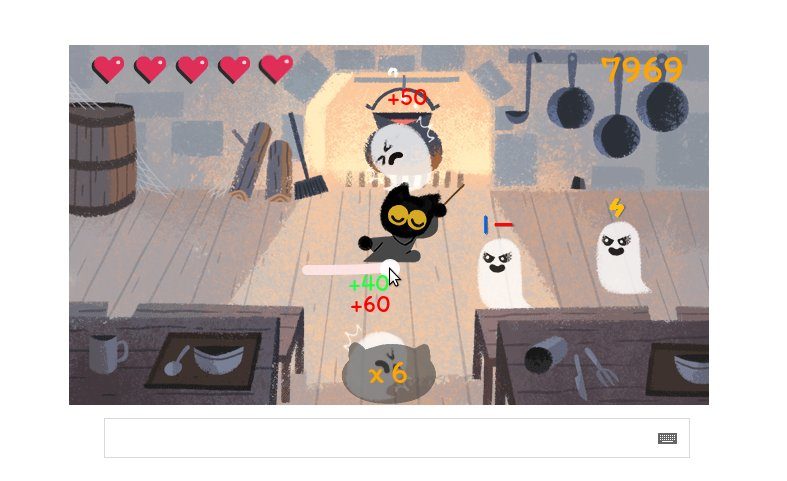 Розвага дня – гра від Google до Хелловіну