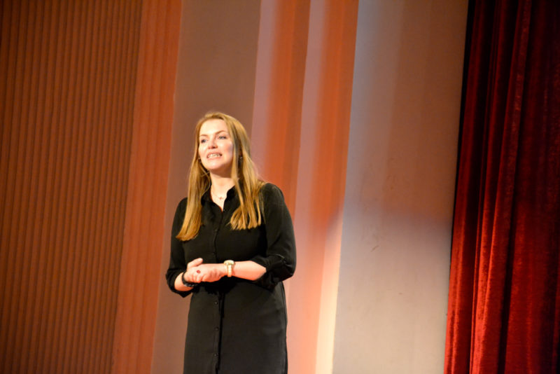 Про рабство 21-ого століття розповіла Юлія Саченко на TEDx IvanoFrankivsk Women
