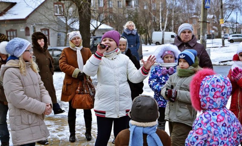 На Вовчинецькій урочисто відкрили новий сквер (ФОТО)